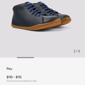 New Boden Peu Camper kids shoes sz 32